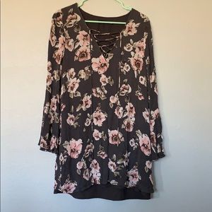 Blu Pepper Flower Dress